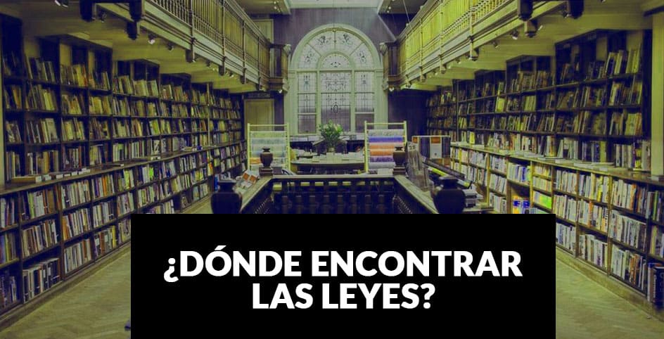 encontrar leyes